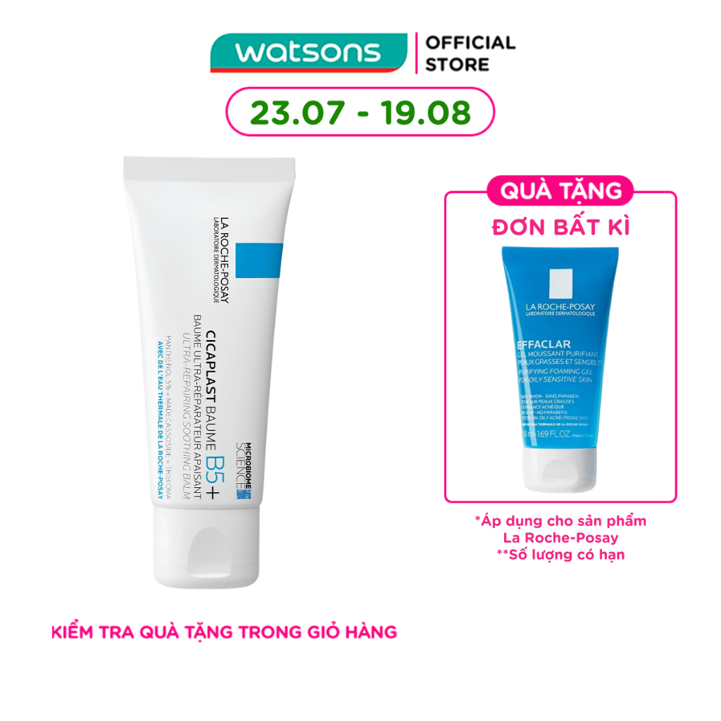Kem Dưỡng Da La Roche-Posay Làm Dịu Kích Ứng & Phục Hồi Da B5+ 40ml