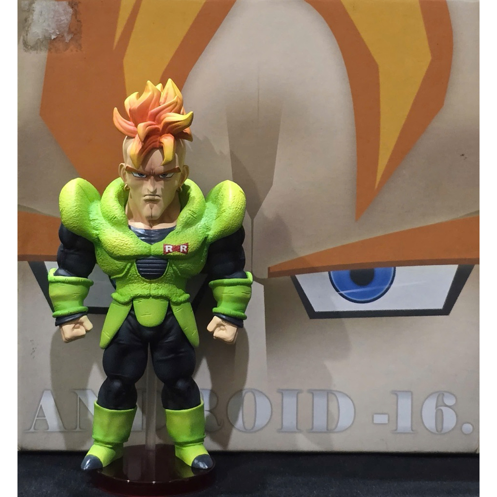 Mô hình Resin WCF chính hãng League Studio Dragon Ball Cell Game Version Android 16