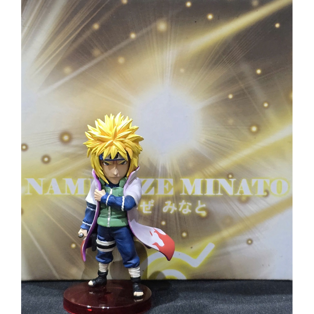Mô hình Resin WCF chính hãng League Studio Naruto 1st Season Hokage Làng Lá Đệ Tứ Namikaze Minato