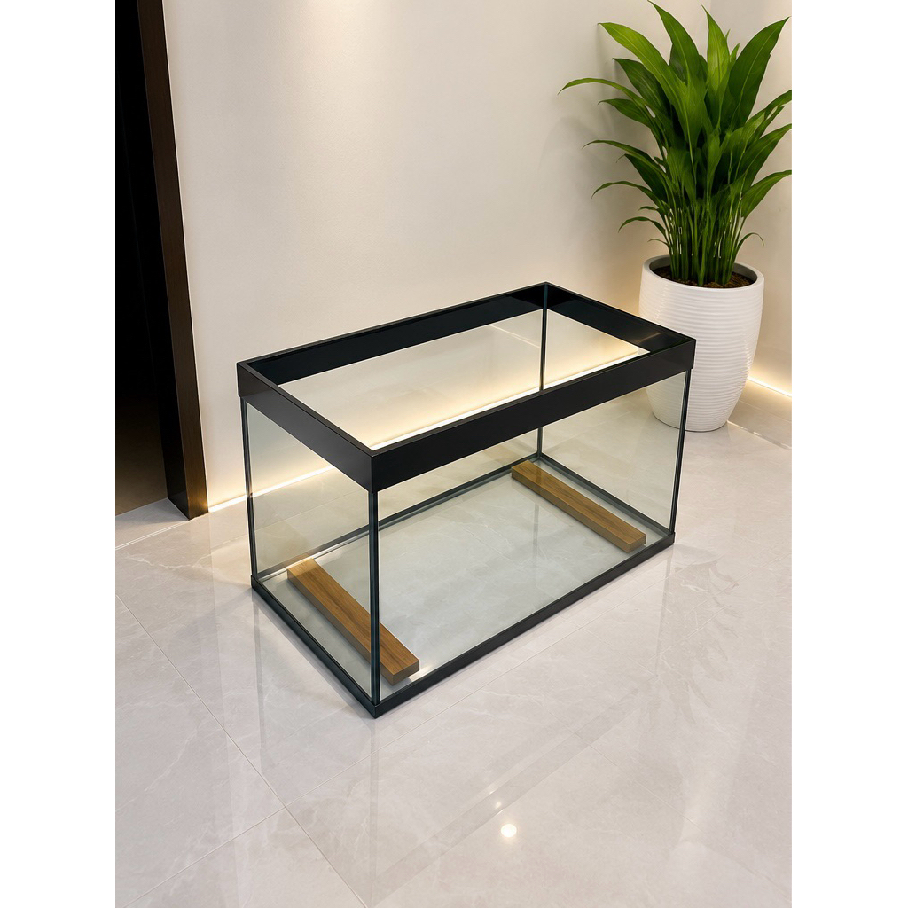 Bể cá siêu trong 60x40x40,keo đen,kính 8ly, giao hàng toàn quốc