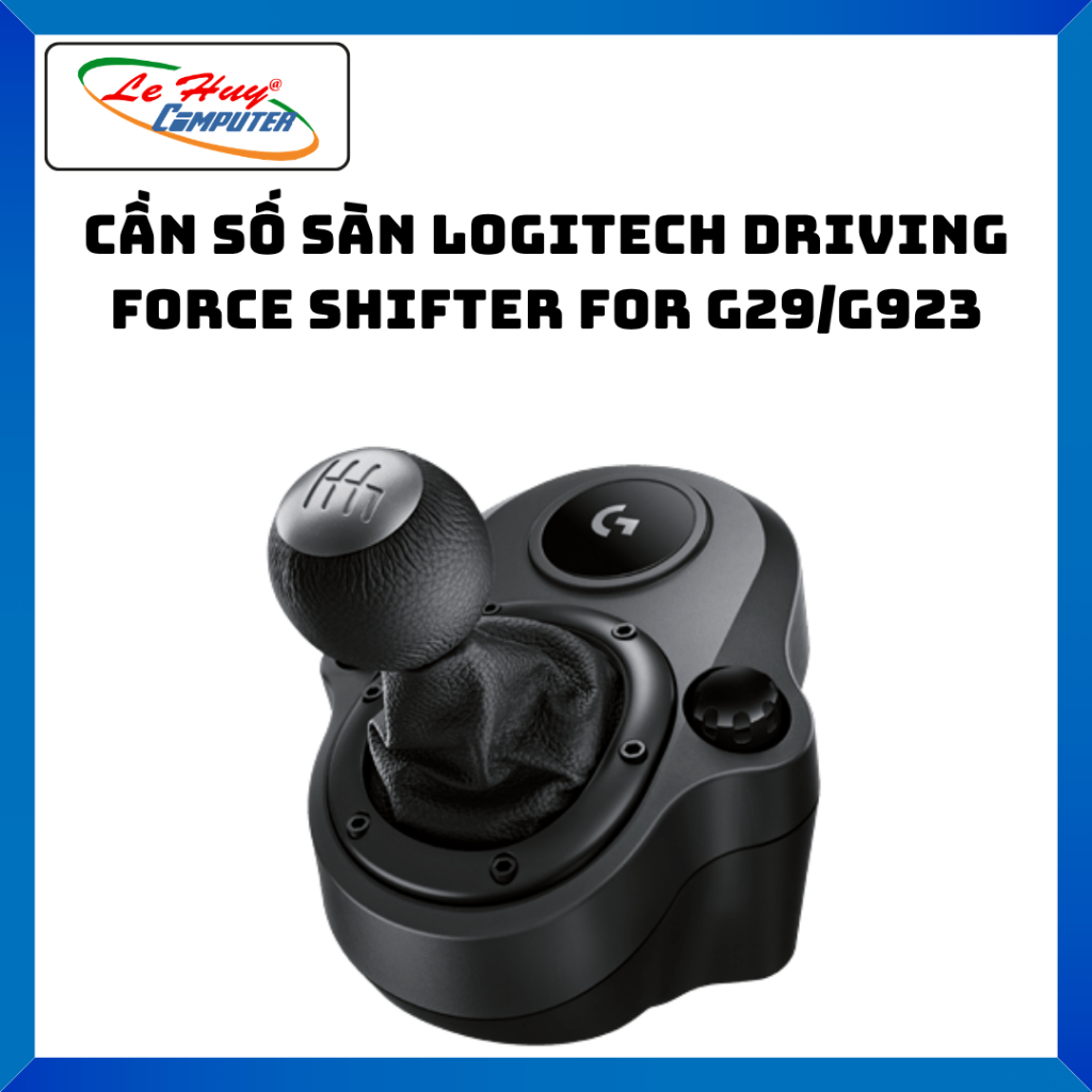 Cần Số Sàn Logitech Driving Force Shifter for G29/G923 - Hàng Chính Hãng