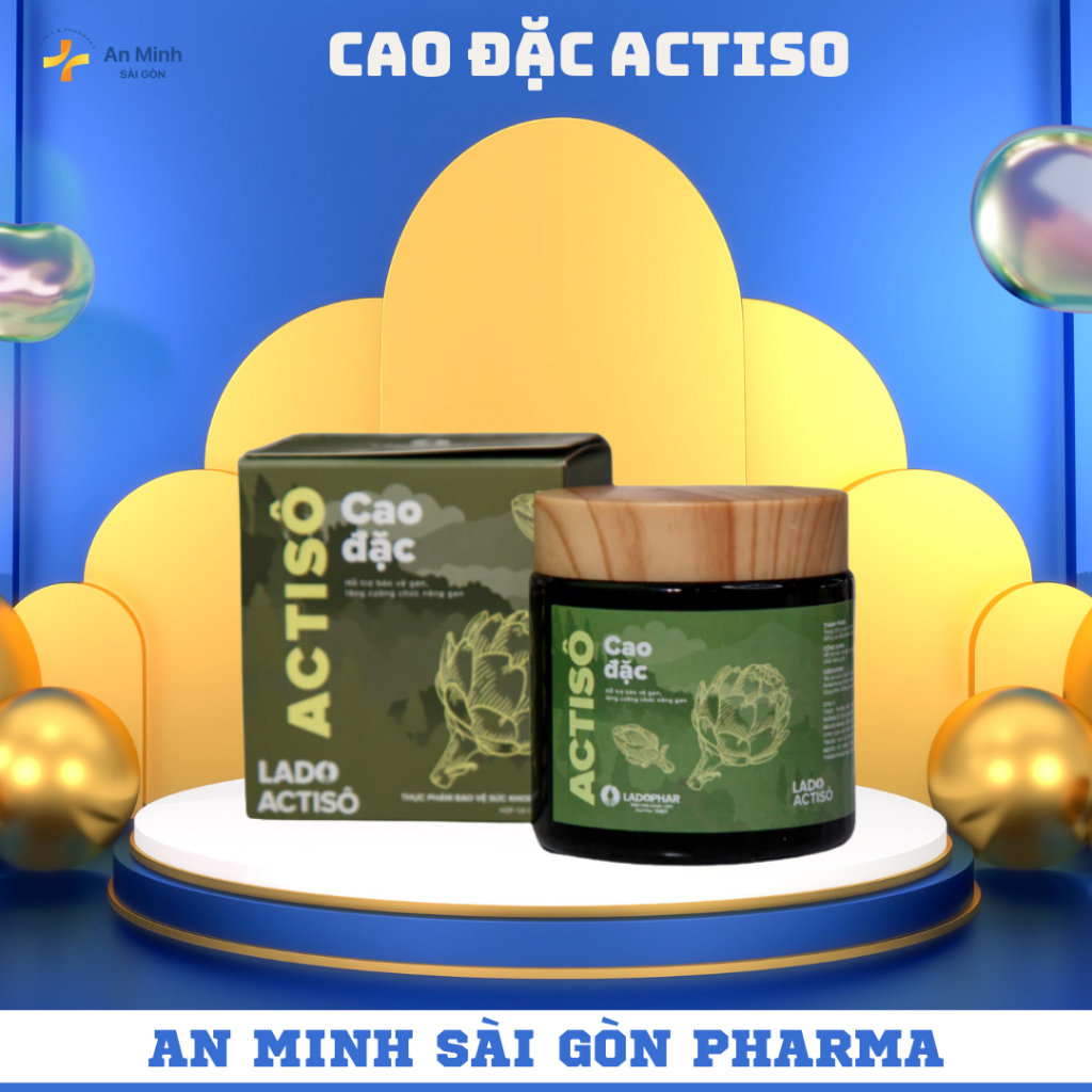 Cao Đặc Actiso Ladophar - Hỗ trợ thanh lọc gan, bảo vệ gan