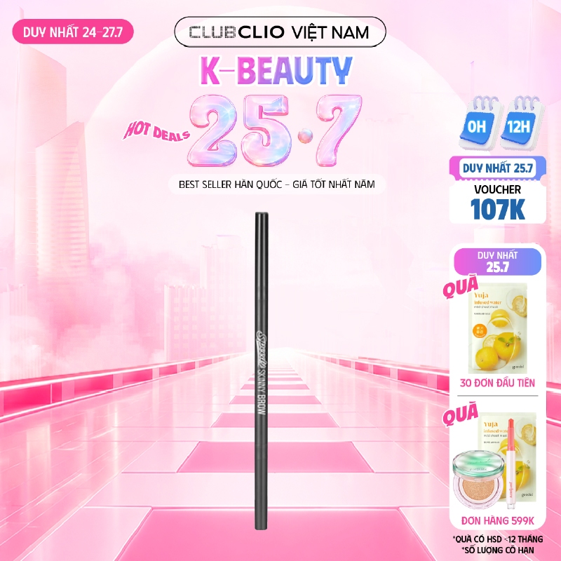 [Săn Deal]Chì Chân Mày Peripera Speedy Skinny Brow 0.05g