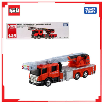 Xe mô hình Tomica Long No.145 Nagoya City Fire Truck 160908 Fullbox Chính hãng TakaraTomy