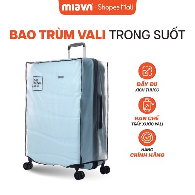 Bao Trùm Vali Nhám Mờ Matte Cover - Bảo Vệ Toàn Diện, Hạn Chế Trầy Xước, Chống Nước, Nhựa PVC Cao Cấp - Đa Kích Cỡ
