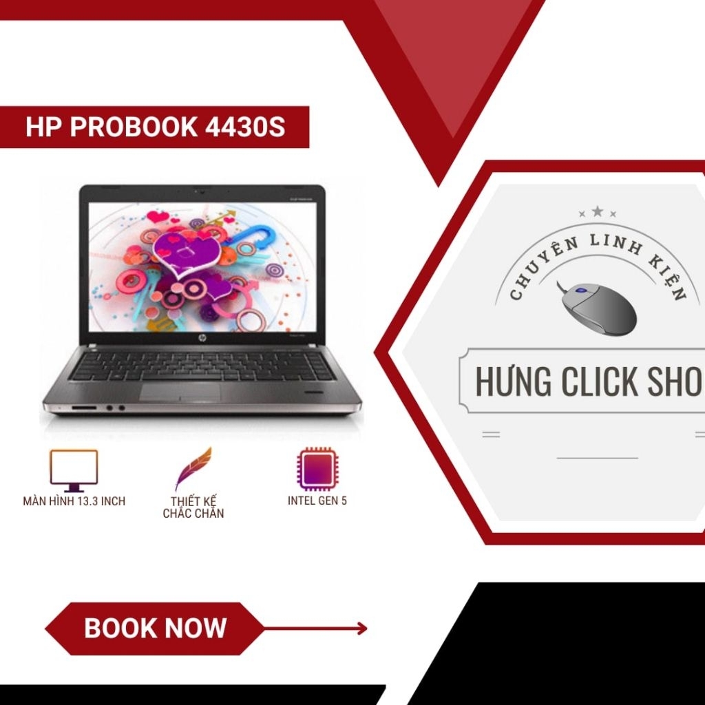 Laptop HP ProBook 4430S | Intel Core i5-2520M | 8GB | 128GB | Màn Hình 14 Inch - Hàng Cũ