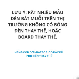 Đèn bắt muỗi CON DƠI model CN02 HATACA