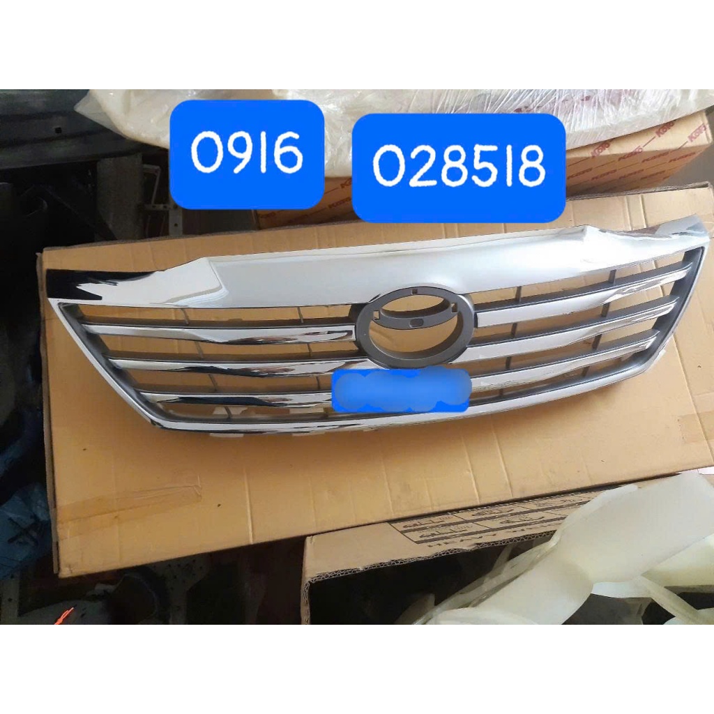 Fortuner 2015 2016 Mặt Calang thay thế loại mạ Crom xịn