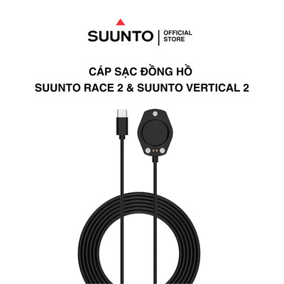 Cáp sạc đồng hồ tương thích với Suunto Race 2, Suunto Vertical 2 - Chính hãng, Bảo hành 1 năm