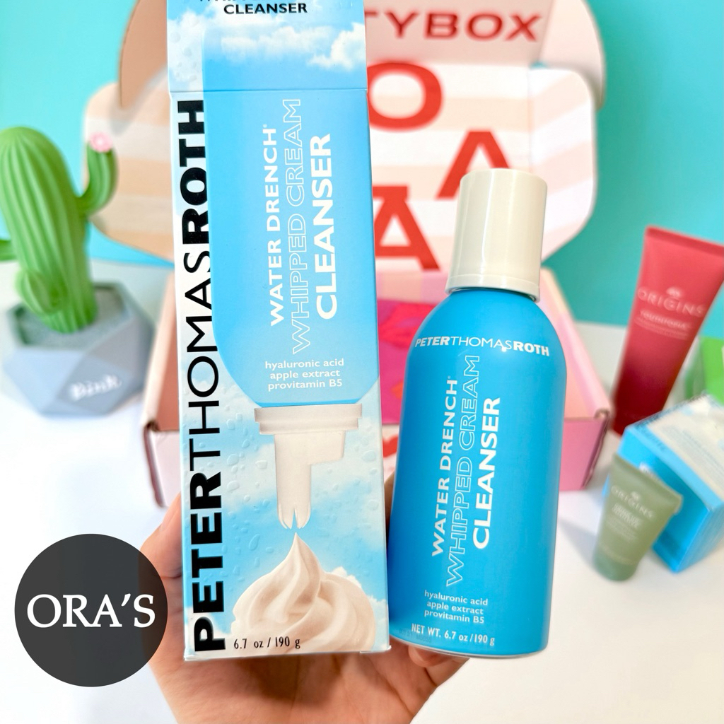 Bọt kem rửa mặt Peter Thomas Roth Water Drench Hyaluronic Whipped Cream Cleanser