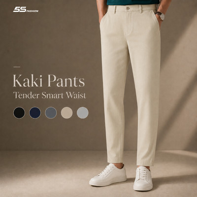 [SVIP X 5S] Quần Kaki Dài Nam 5S FASHION Cotton Cạp Tender Thông Minh, Lịch Lãm 01-M0QKK25013