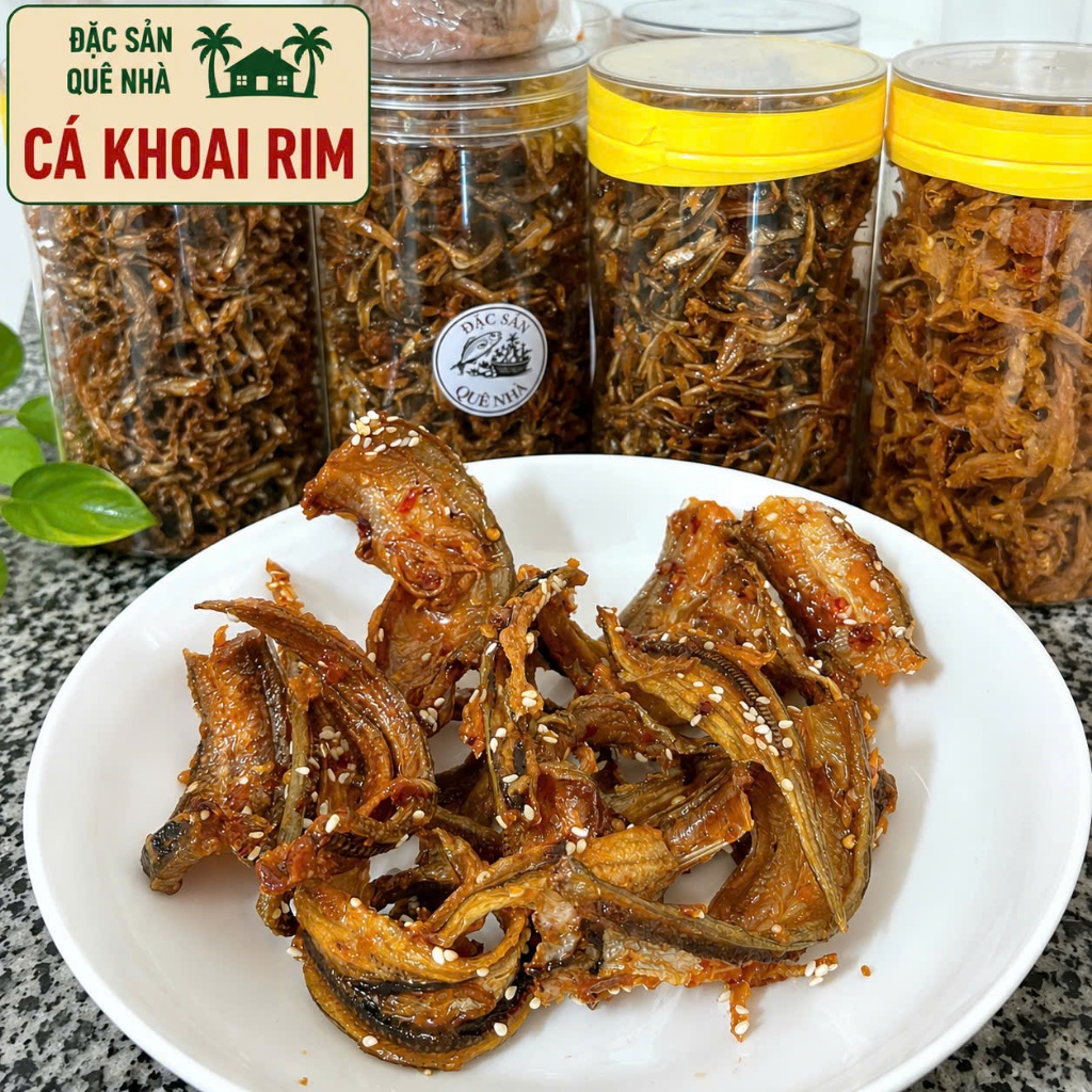 Cá Cơm Rim ĐẶC SẢN QUÊ NHÀ | Cá Cơm Rim Mặn Ngọt Thơm Ngon Cá Cơm Khô Rim Sẵn Hũ Tiện Dùng Theo Phân