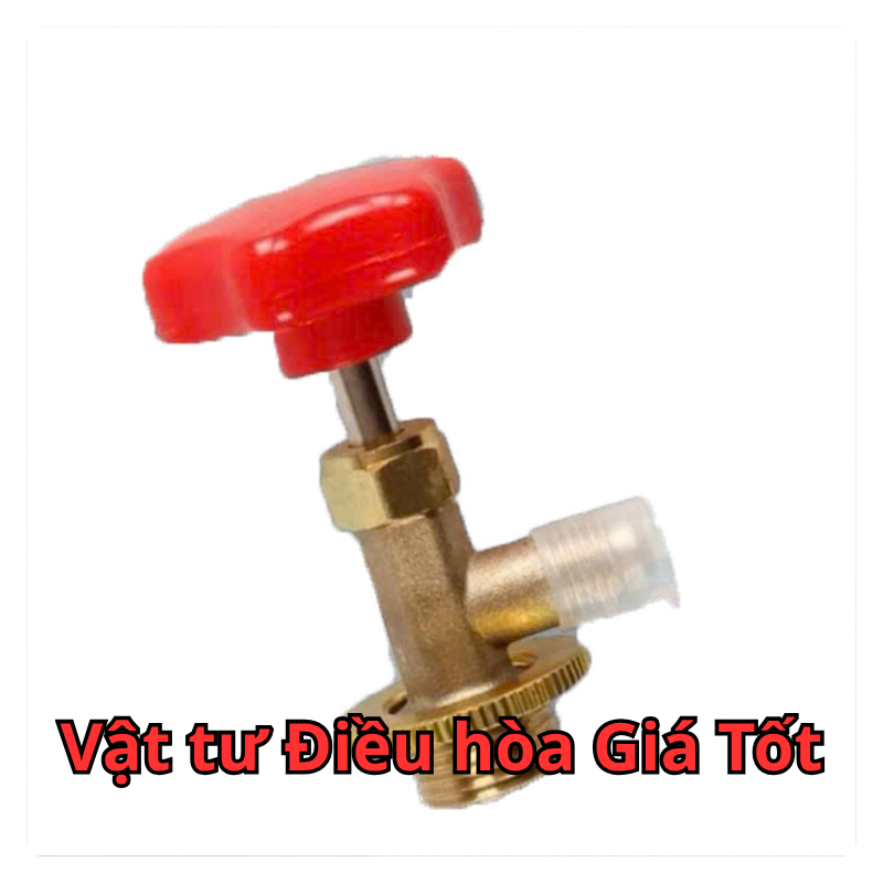 Van khóa mở gas đa năng – Van nạp lon gas R134a, R600a cho tủ lạnh, ô tô ❄️