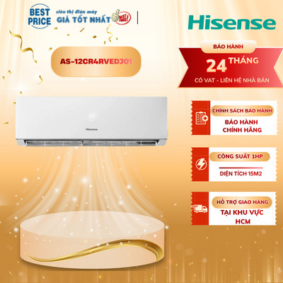 AS-12CR4RVEDJ01 - Điều hòa 1 chiều Hisense AS-12CR4RVEDJ01 12.000BTU - Hàng chính hãng