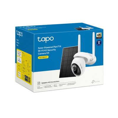 Camera An Ninh Wi-Fi/4G LTE Năng Lượng Mặt Trời TP-Link Tapo C665G KIT | 4K 8MP Quay Quét 360° AI Phát Hiện Thông Minh