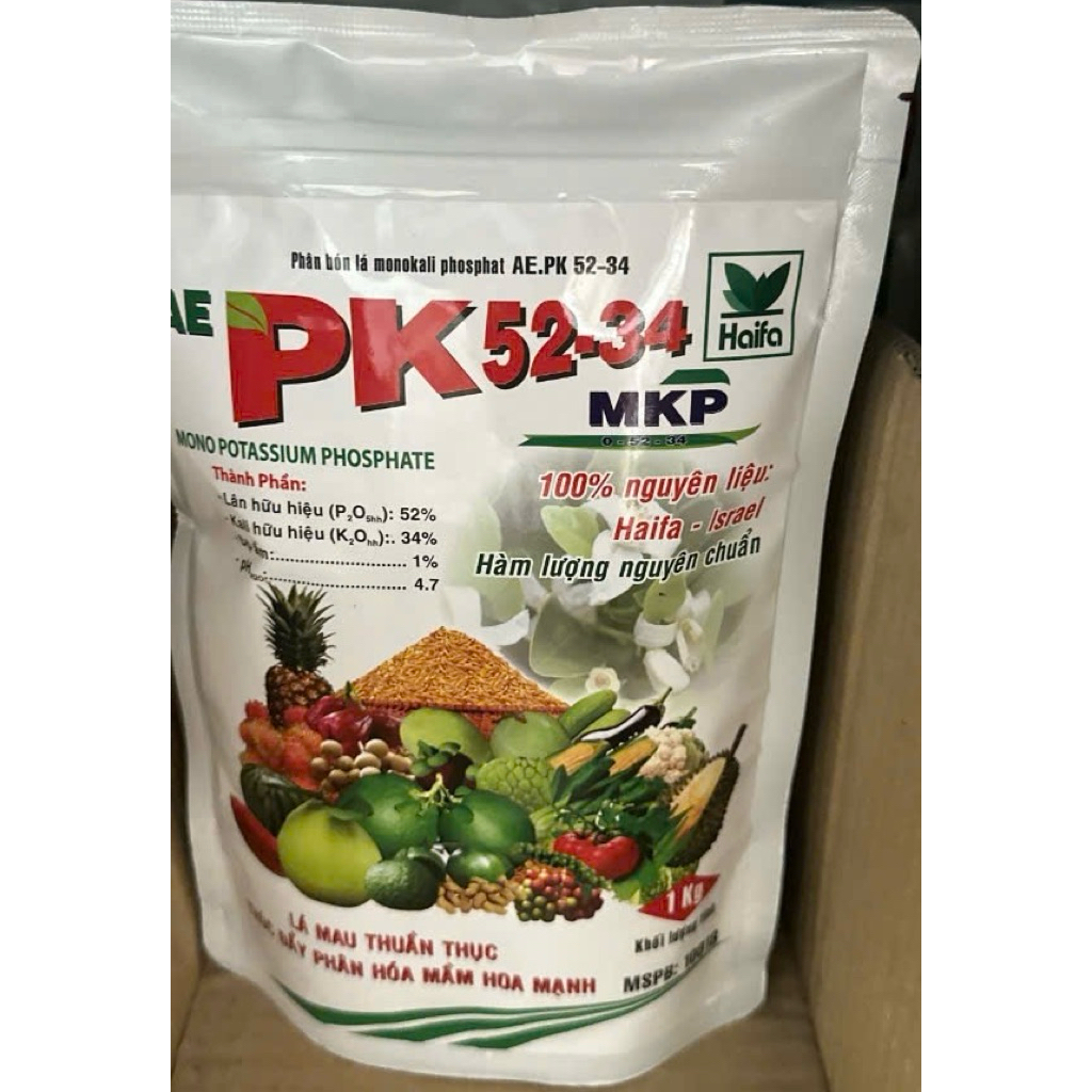 Mkp 0 52 34 isreal haifa gói 1kg