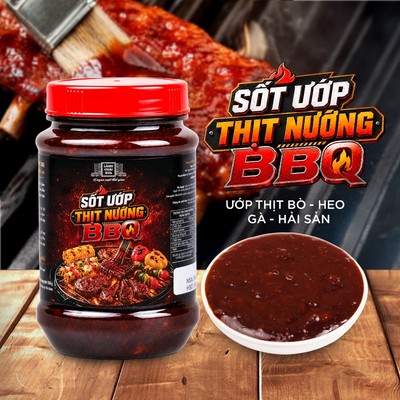 Sốt Ướp Thịt Nướng BBQ Làng Chài Xưa 260g - Ướp là thơm, nướng là ghiền