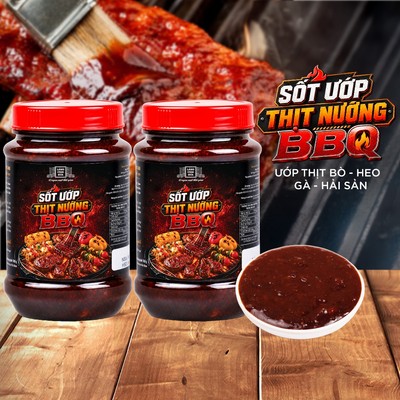 Combo 2 Hủ - Sốt Ướp Thịt Nướng BBQ Làng Chài Xưa 260g - Ướp là thơm, nướng là ghiền