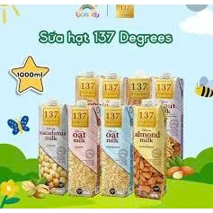 Sữa Hạt Óc Chó, Hạnh Nhân, Yến Mạch, Protein 137 Degrees