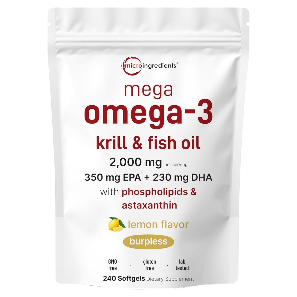 Viên Mega Krill Oil Omega3 MI Hàng Mỹ