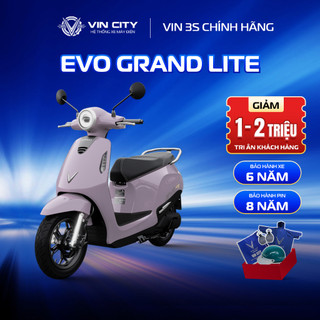 [Nhận xe HCM] EVO Grand Lite - Xe máy điện Vinfast chính hãng - Trả góp 0%