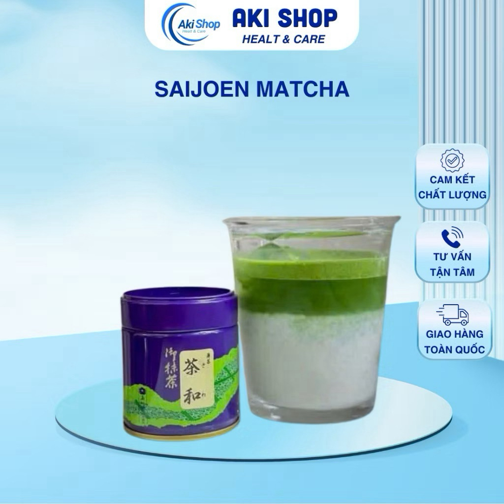 Matcha Saijoen Chawa Sawa ,Yuzan,Myogetsu Nhật Bản
