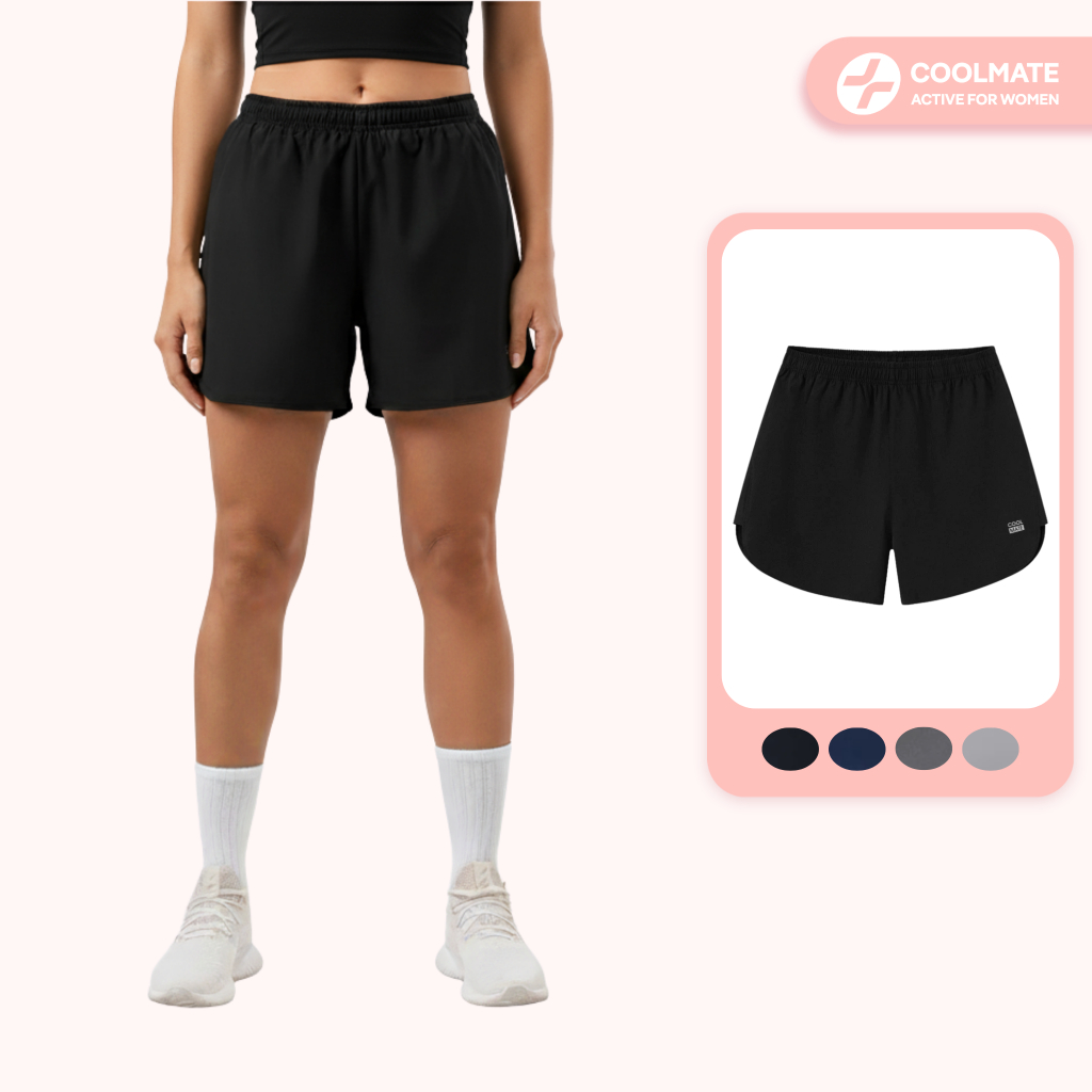Quần Thể Thao Unisex Nam Nữ Coolmate Active MaxCool thoáng khí dễ vận động - Coolmate Active For Wom