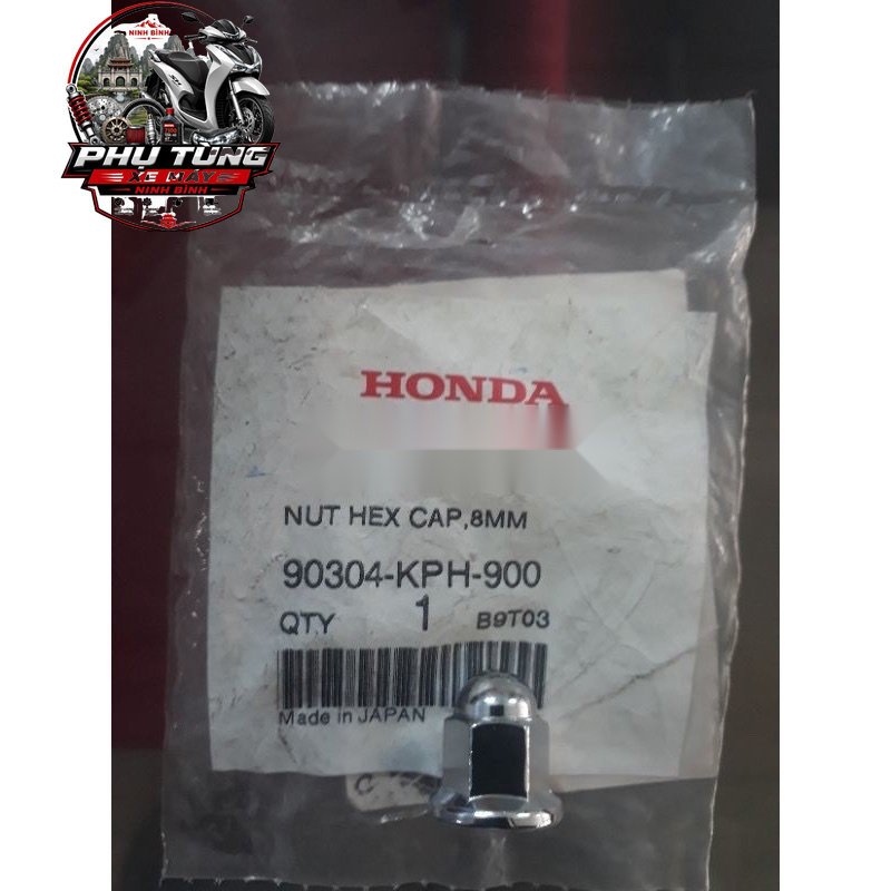 ốc cổ bô 8MM Fu Neo, Fu X Honda (90304KPH900) DH