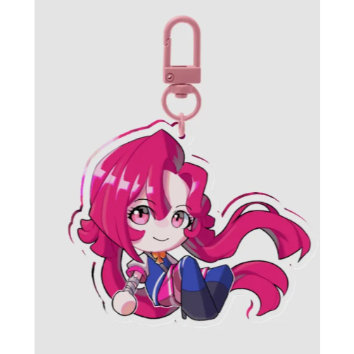 Diana Venicia Project Eden's Garden Clear Acrylic Keychain