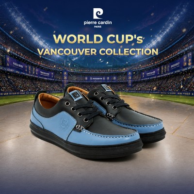 [Vancouver Collection] Giày thời trang Pierre Cardin phiên bản đặc biệt, chất liệu da cao cấp, đế cao su - mã 539