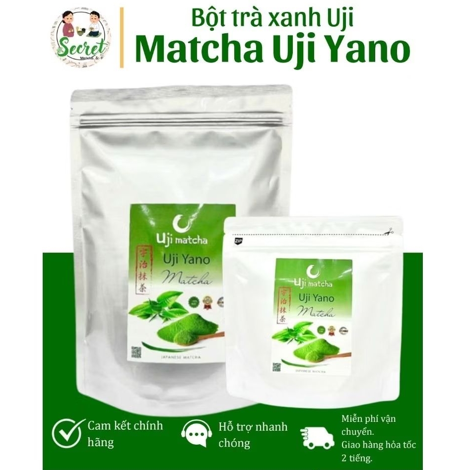 [300GRS - 1KG] Bột trà xanh Matcha Uji Yano - Uji Matcha - SECRET SHOP MATCHA