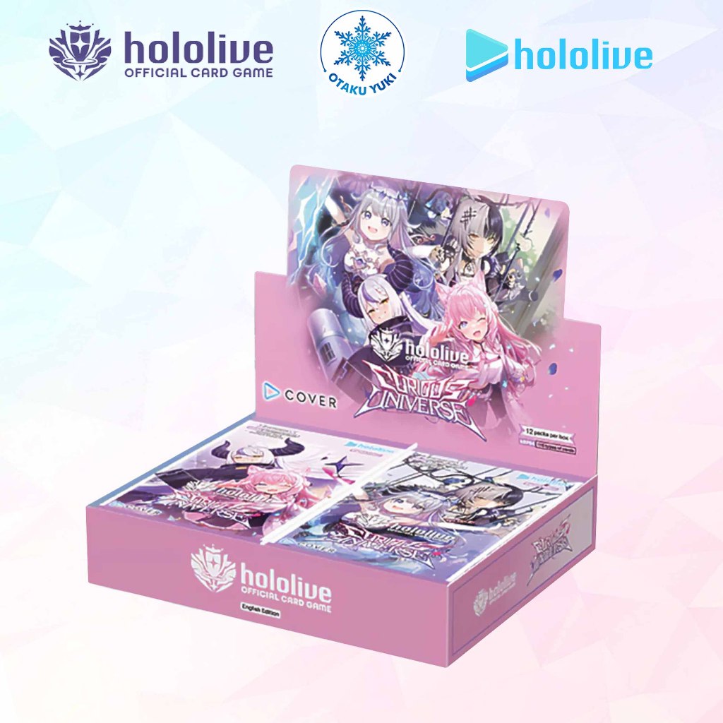 [Booster BOX ENG] Hộp Thẻ Bài Card Hololive OCG Official Card Game Vol.4 Curious Universe