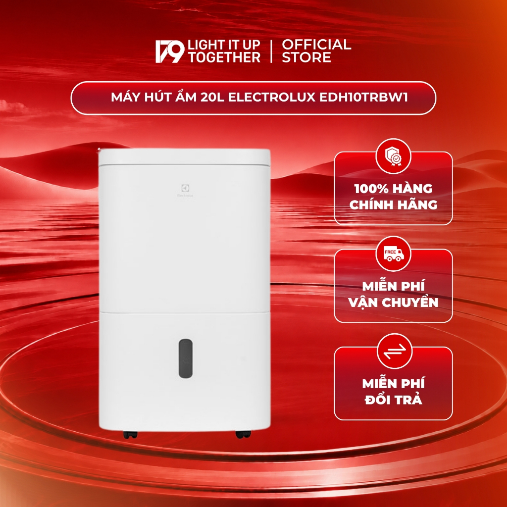 Máy hút ẩm 20L Electrolux EDH10TRBW1