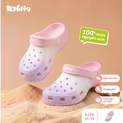 Dép sục Eva Go-Flex 100% nhựa nguyên sinh cao cấp bé gái Rabity 685.023