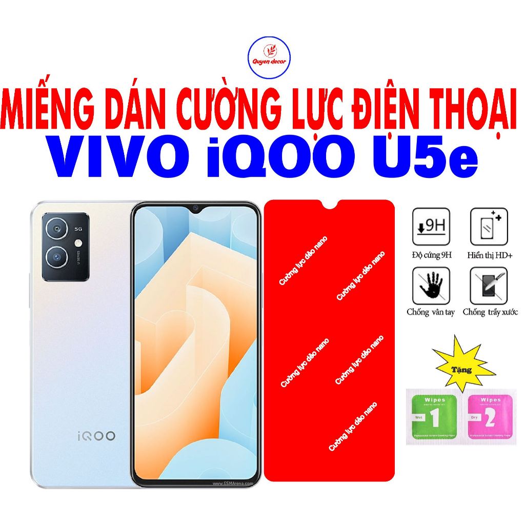 Cường lực dẻo cho điện thoại VIVO iQOO U5e