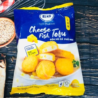 500g Đậu hũ phô mai EB viên tròn_chiên, thả lẩu,...