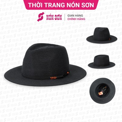 Mũ vành thời trang NÓN SƠN XH001-118-ĐN1.ĐN