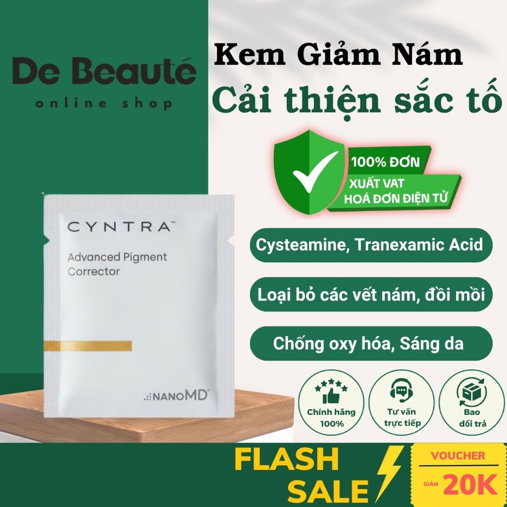 Kem Dưỡng Cải Thiện Sắc Tố Thâm, Nám NanoMD Cyntra Advanced Pigment Corrector