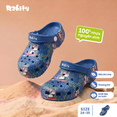 Dép sục Eva Go-Flex 100% nhựa nguyên sinh cao cấp bé trai Rabity 685.026