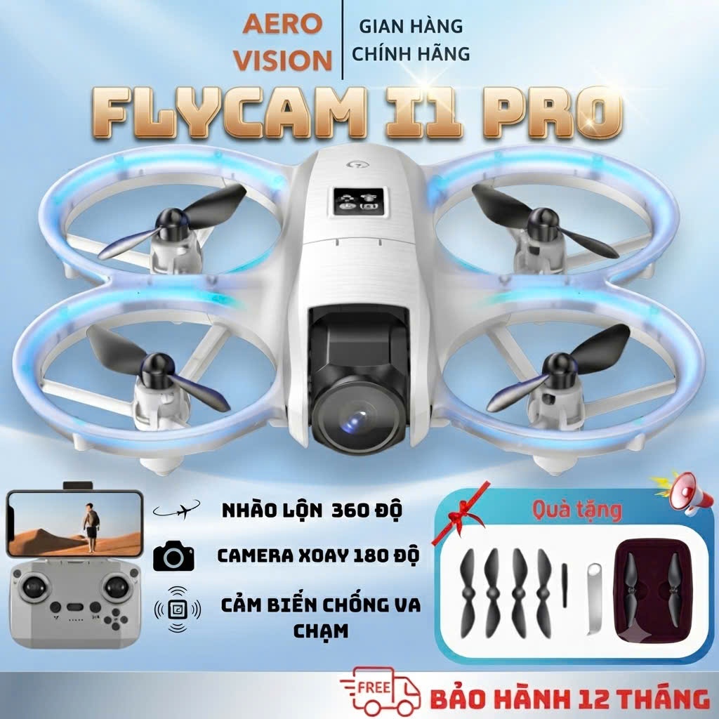 Flycam giá rẻ, I1 Pro, dễ chơi , Phù hợp cho người mới tập chơi, FPV cao cấp, Plycam mini, drone