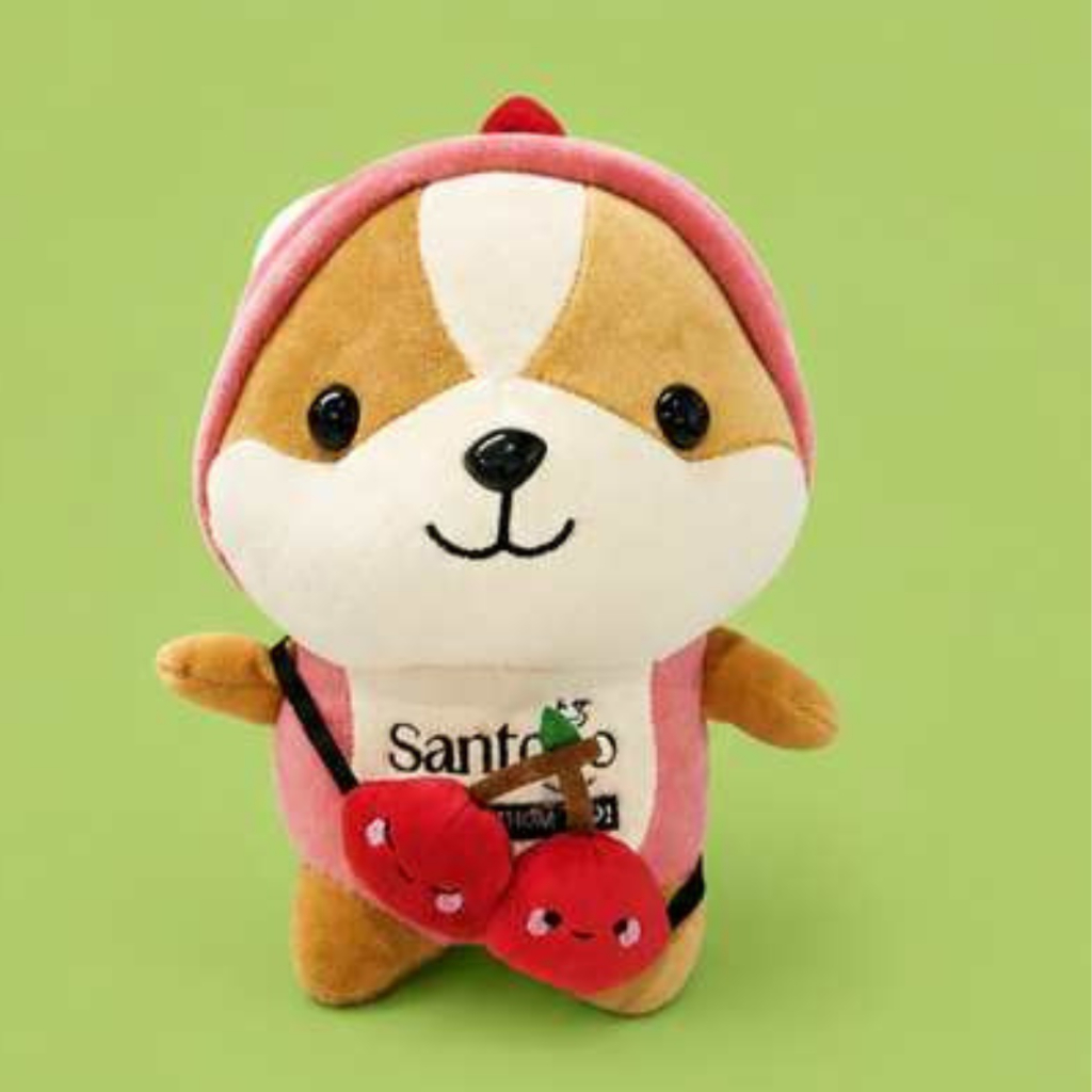 [Hàng tặng không bán] Gấu bông Santoso (280x150x140mm)