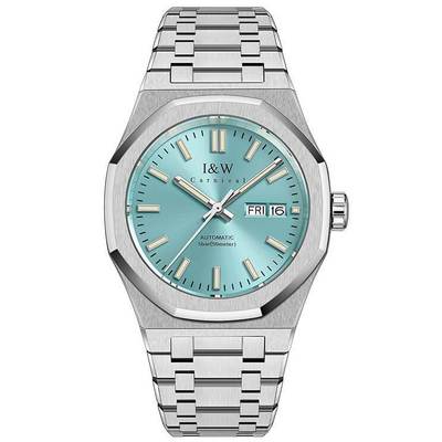 Đồng hồ nam chính hãng I&W Carnival 55793G-T5 kính sapphire,chống nước 50m,Bh 24 tháng,máy cơ Automatic,dây thép 316L