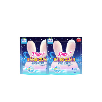 [HB Gift] Combo 2 Băng Quần Diana Comfy Girl Cool Fresh size M-L 2 miếng/gói