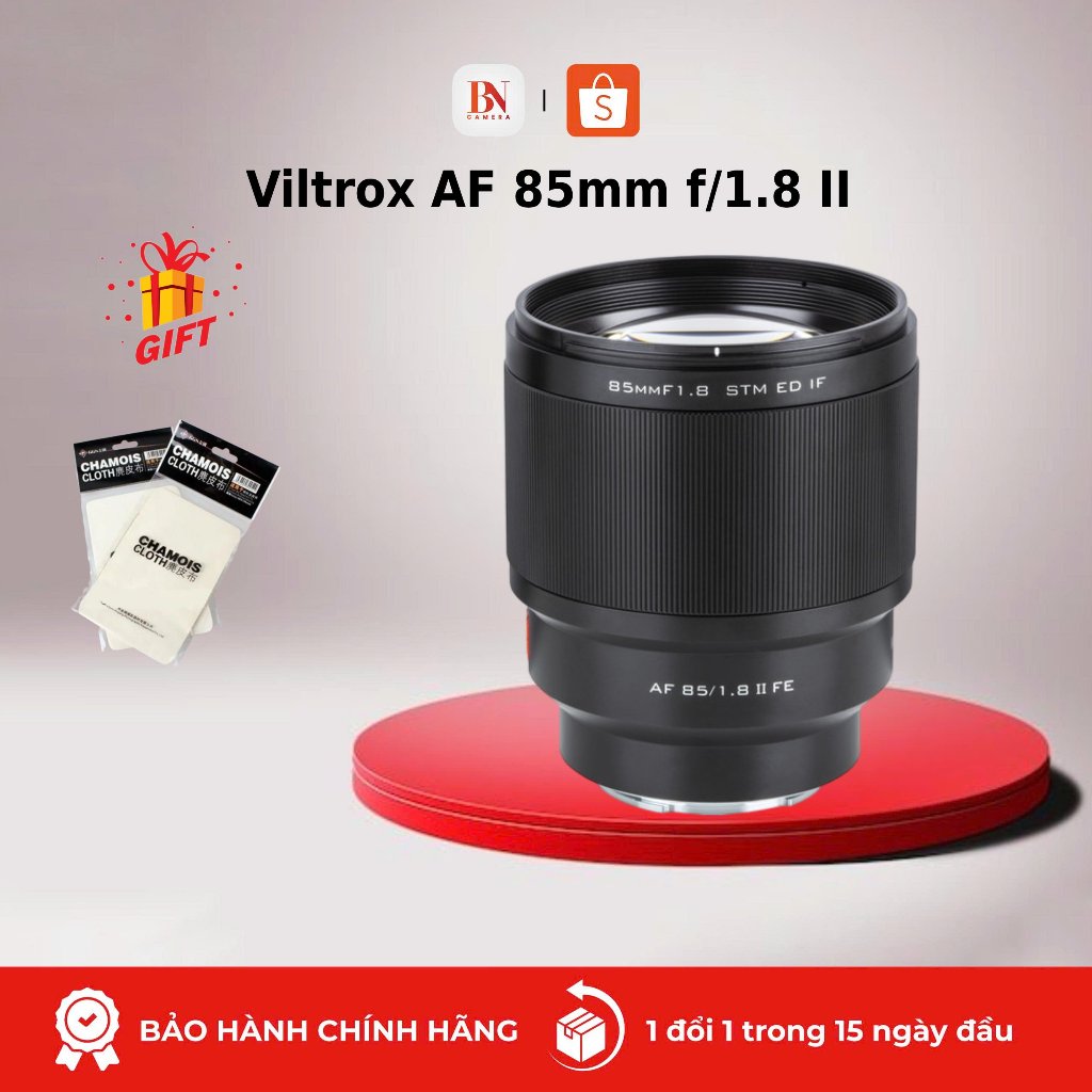 [Bảo hành 12 tháng] Ống kính Viltrox AF 85mm f/1.8 II Full Frame | Chính Hãng