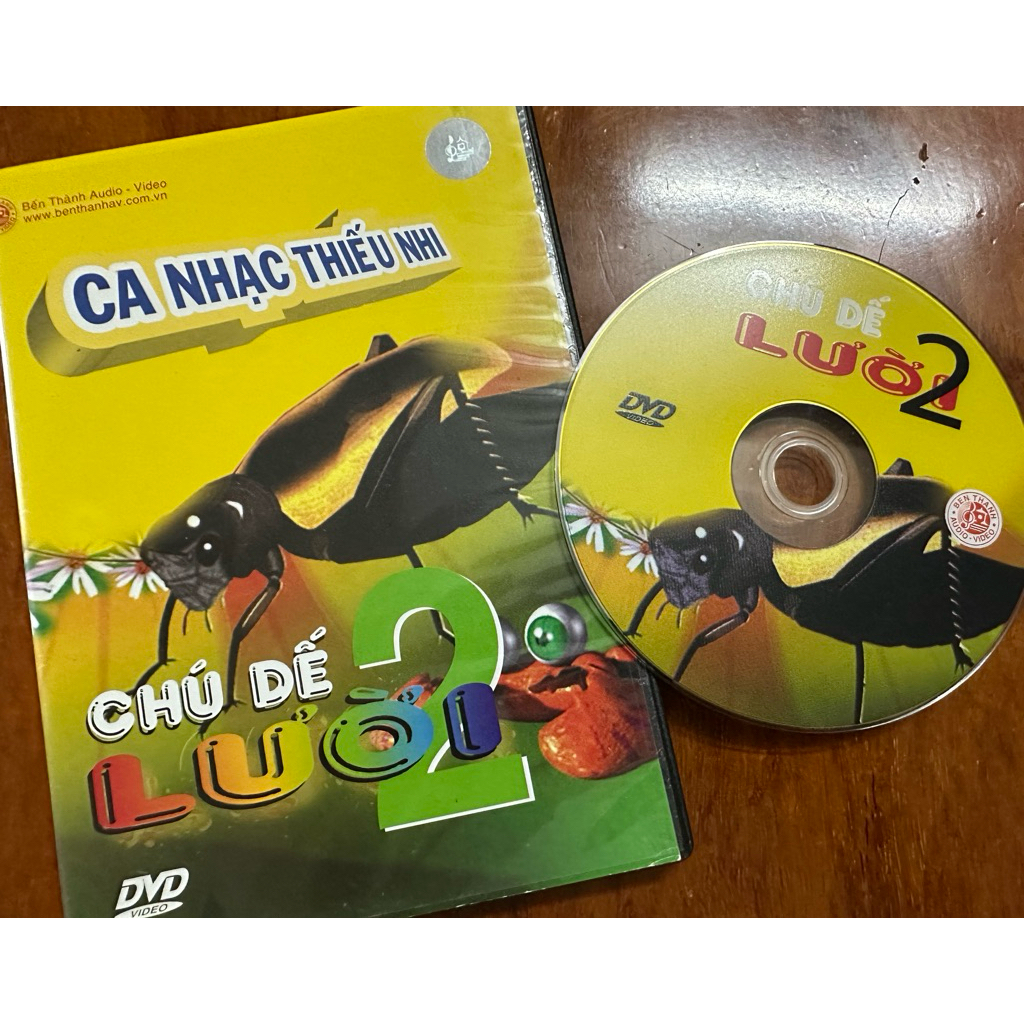 DVD nhạc thiếu nhi CHÚ DẾ LƯỜI 2 , đội ca nhà thiếu nhi TP