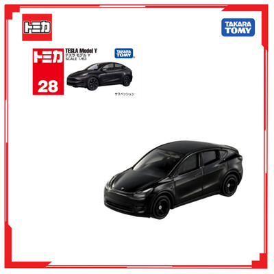 Xe mô hình Tomica No.28-13 Tesla Model Y 188841 Fullbox Chính Hãng Takara Tomy - Victoys