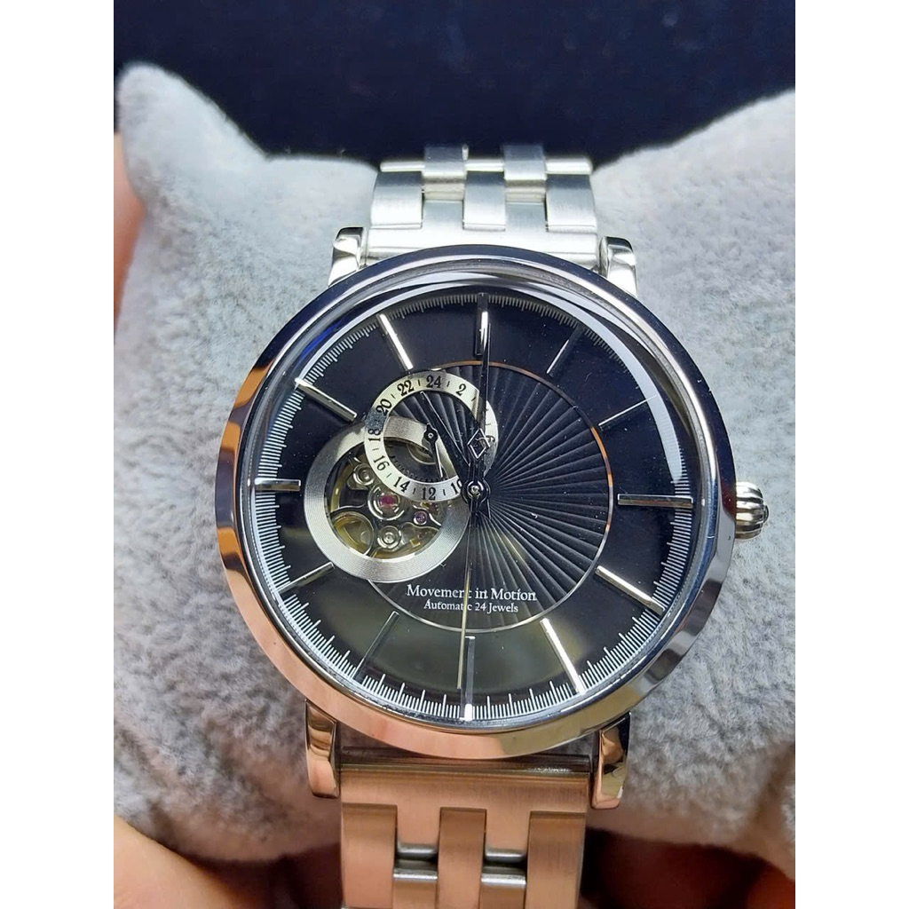 🤵‍♂️Đồng hồ Si Nam Movement in Motion Cơ Automatic, Nhật🎌. Hàng đã qua sử dụng (KSeal)