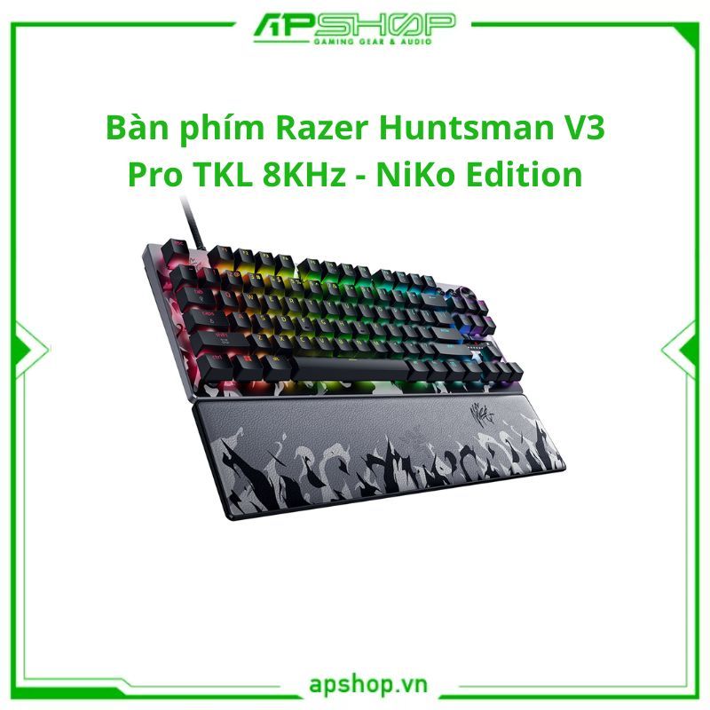 Bàn phím Razer Huntsman V3 Pro TKL 8KHz - NiKo Edition | Chính hãng.