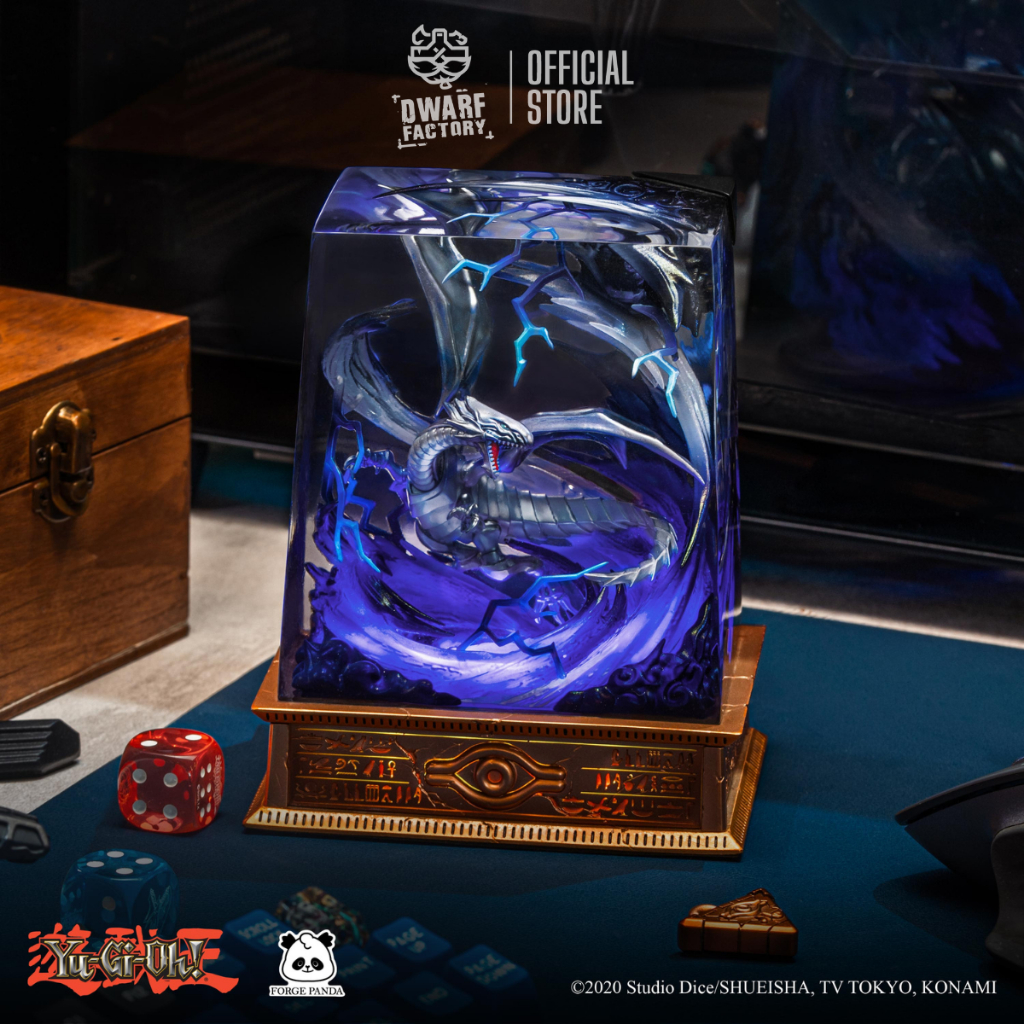 Đèn Diorama Yu-Gi-Oh Blue-Eyes White Dragon Chính Hãng - Dwarf Factory