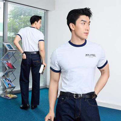 [New] Áo thun Nam Ben & Tod CS1210 BF053 cotton hoạ tiết in form Casual Fit